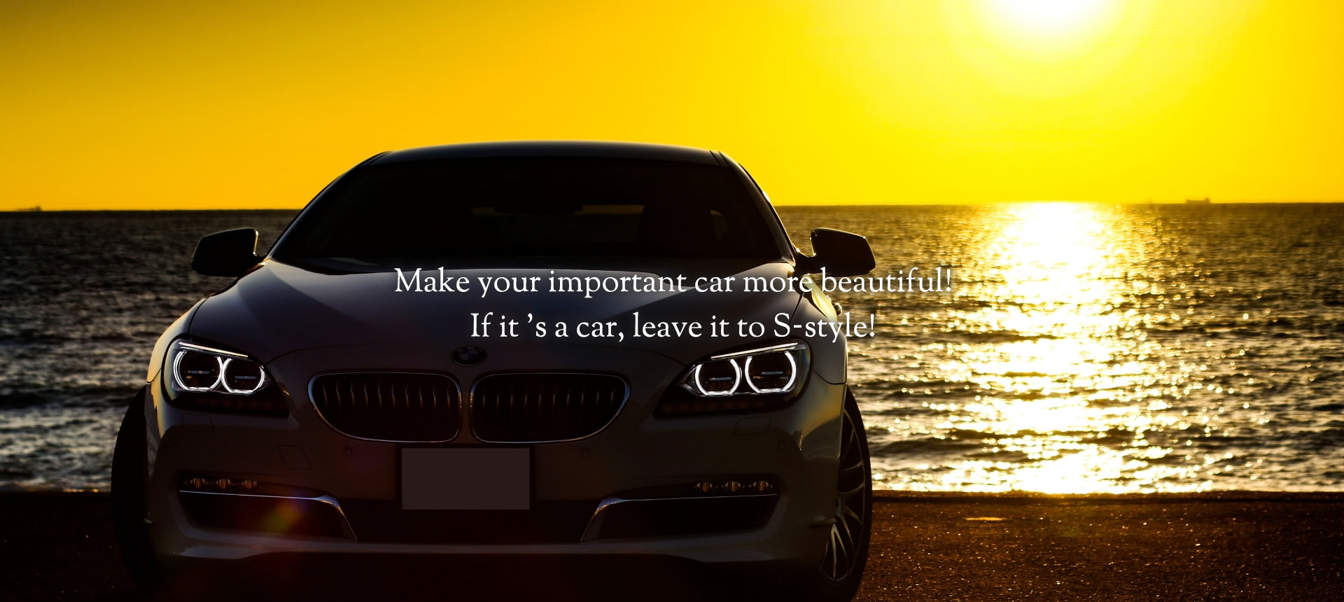 Make your important car more beautiful!